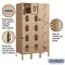Salsbury Industries 5 Tier Box Vented Locker, 36"Wx66"Hx18"D, 15 Door, Tan, Unassembled 75358TN-U - alternate 4